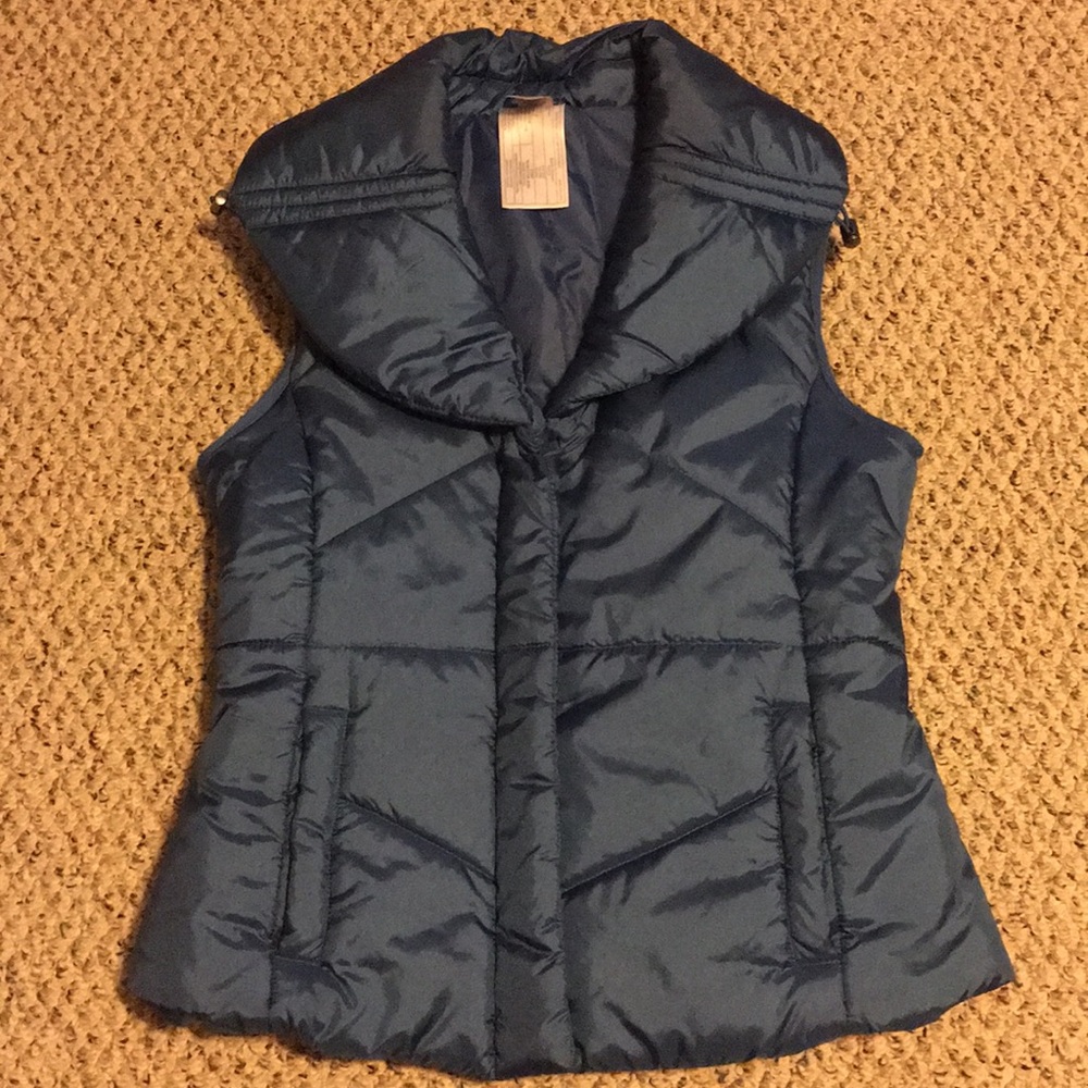 Shimmer Puffer Vest